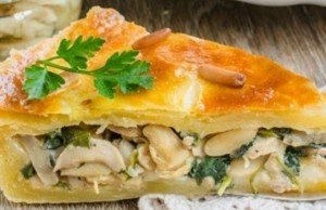 Placinta cu ciuperci