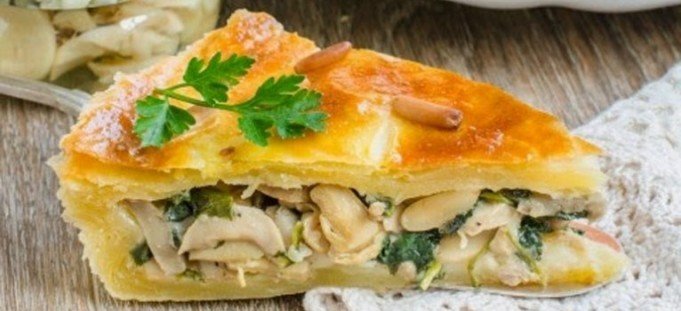 Placinta cu ciuperci